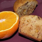 Muffinki pomarańczowe z czekoladą