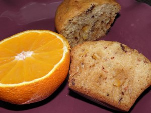 muffinki pomarańczowe z czekoladą 1_m